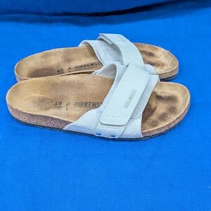 Birkenstock Spa Green Sandals. Velcro Straps